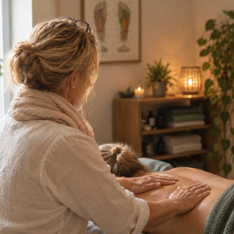 Behandling hos Harmoni & Energi Zonterapi i Växjö